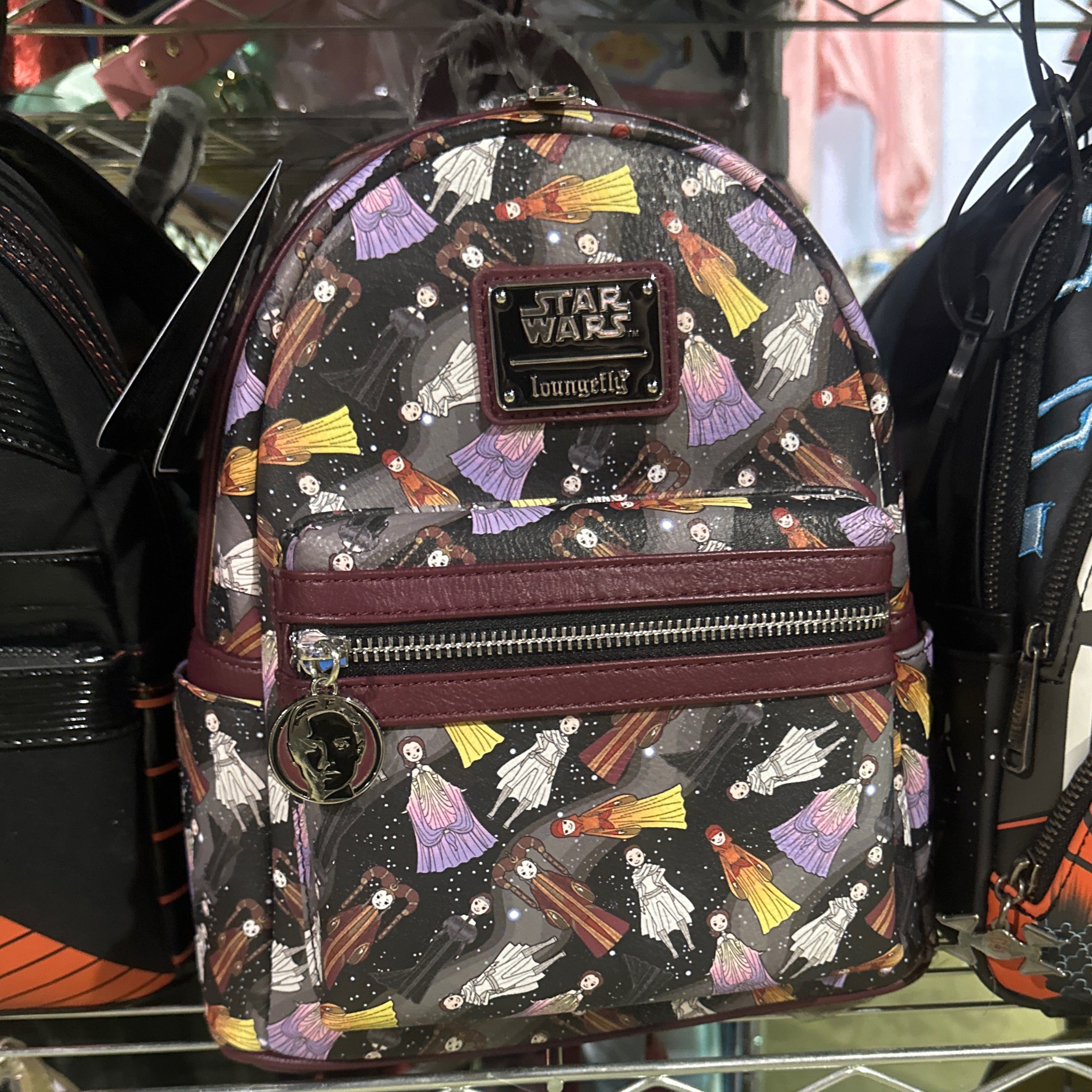 Loungefly Star Wars Padme Dresses AOP Mini Backpack Exclusive – Cordy's Corner