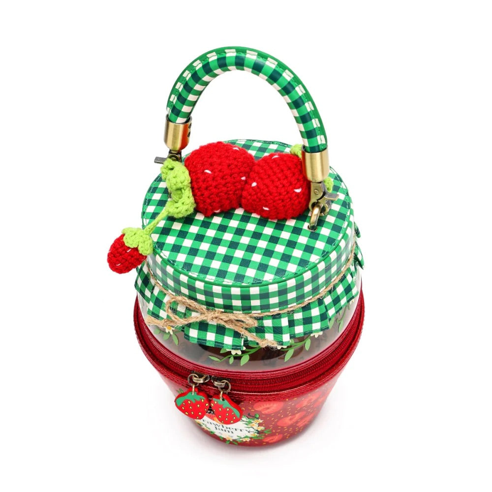 Vendula London Farmhouse Pantry Strawberry Jam Bag