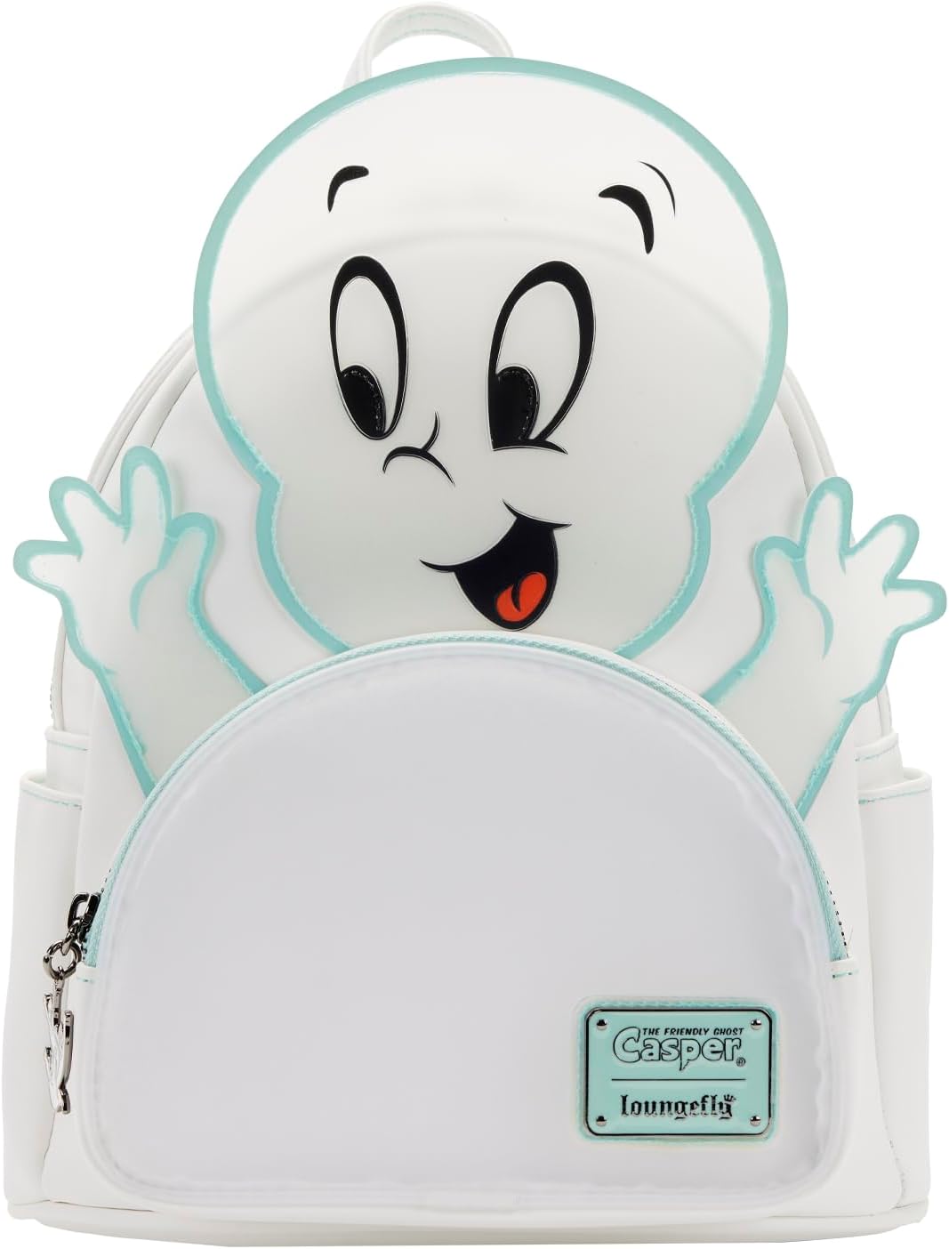 Loungefly Universal Casper The Friendly Ghost Let's Be Friends Mini Backpack-zoom-1