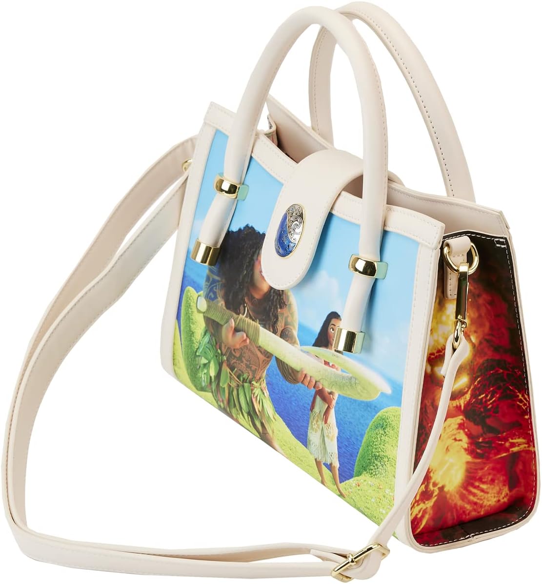 Loungefly Moana Princess Scenes Series Crossbody Purse-zoom-3