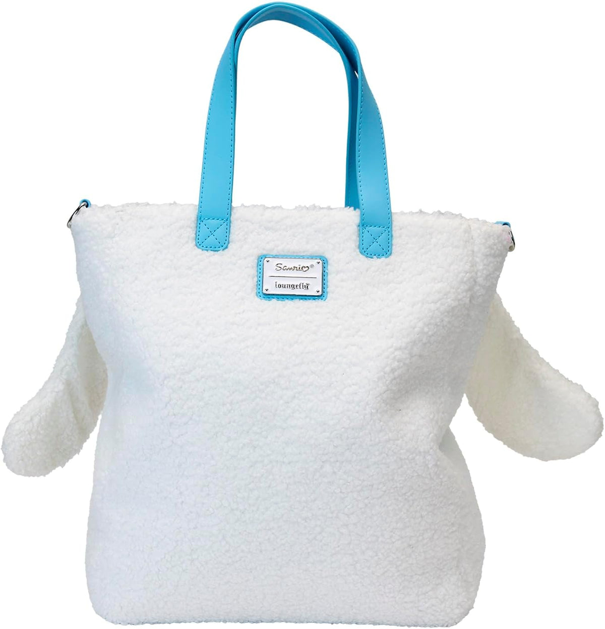 Loungefly Sanrio Cinnamoroll Sherpa Tote Bag with Coin Bag-7