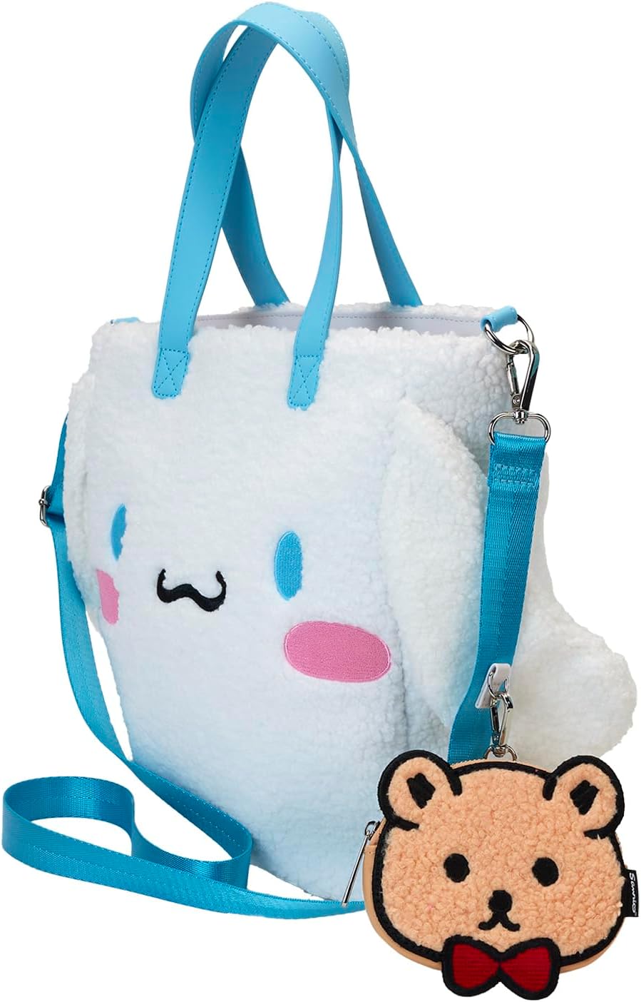 Loungefly Sanrio Cinnamoroll Sherpa Tote Bag with Coin Bag-3