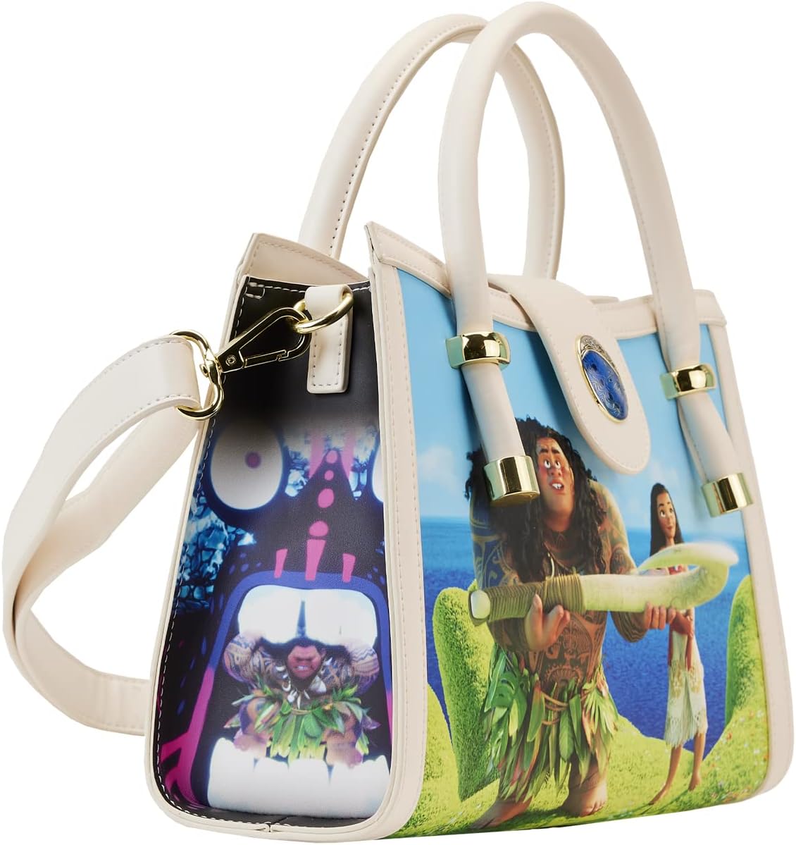 Loungefly Moana Princess Scenes Series Crossbody Purse-4