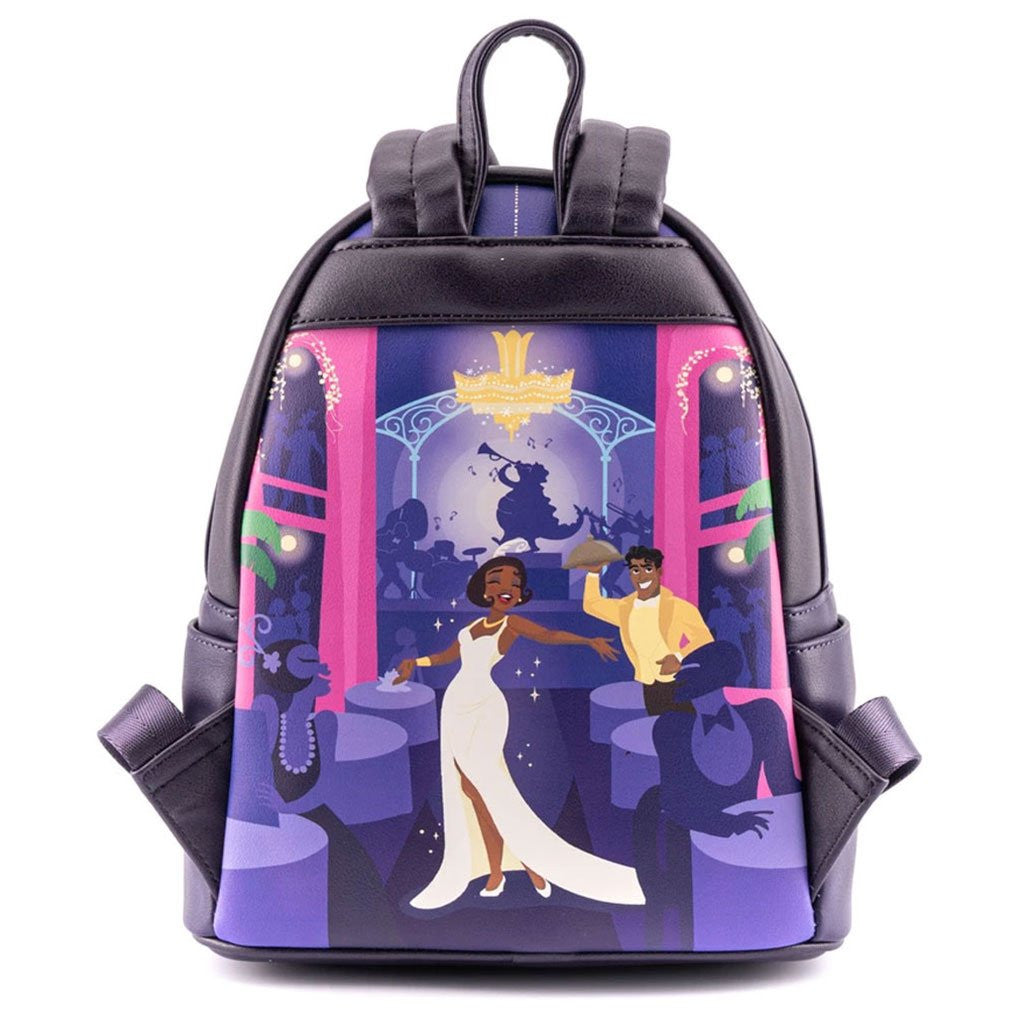 Loungefly Disney Princess and the Frog Tiana's Palace Castle Series Mini Backpack-zoom-2