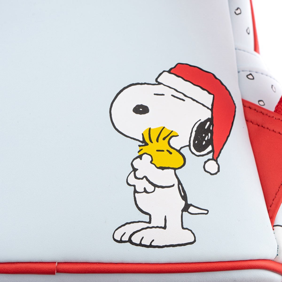 Loungefly Peanuts Gift Giving Snoopy and Woodstock mini backpack