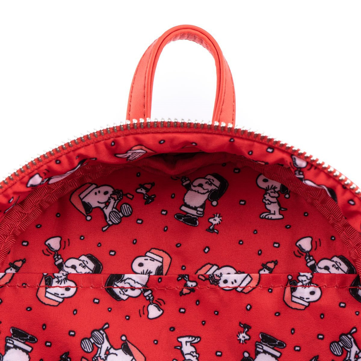 Loungefly Peanuts Gift Giving Snoopy and Woodstock mini backpack