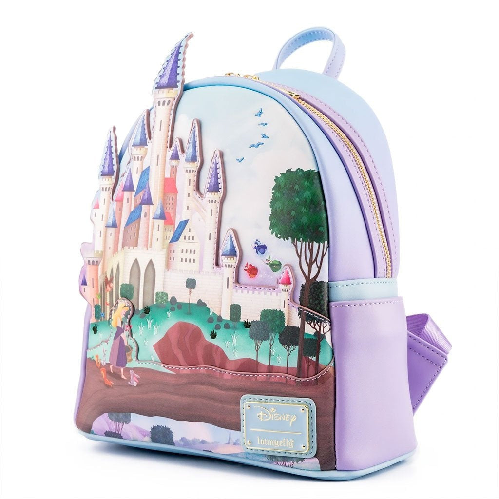 Loungefly Disney Sleeping Beauty Castle Mini Backpack-zoom-3
