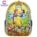 Loungefly Snow White Stained Glass Mini Backpack