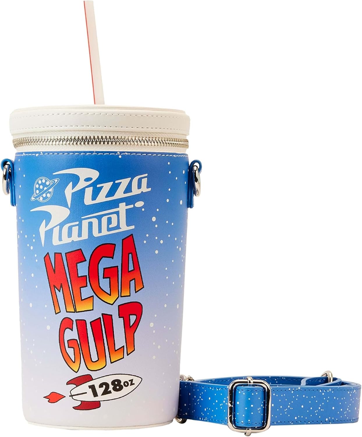 Loungefly Pixar Toy Story Pizza Planet Mega Gulp Crossbody