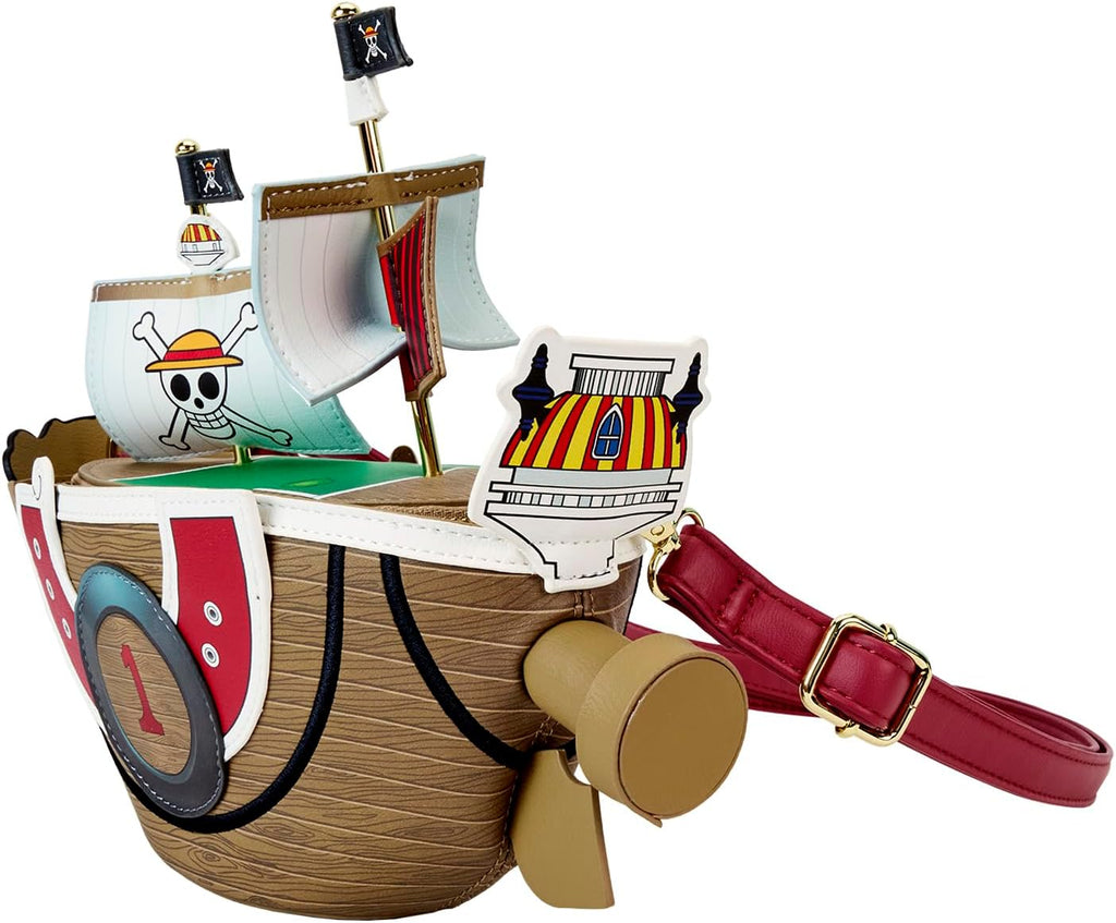 Loungefly Toei One Piece Thousand Sunny Ship Figural Crossbody Bag