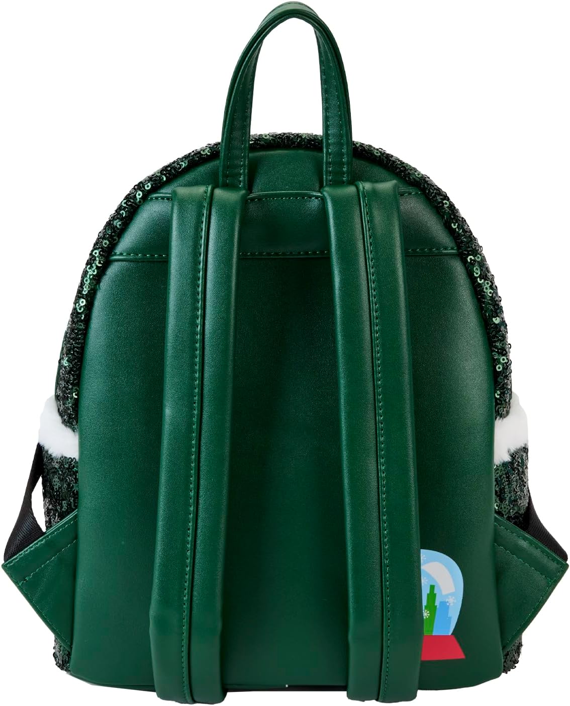 Loungefly Warner Brothers Elf Buddy Sequin Cosplay Mini Backpack-zoom-5