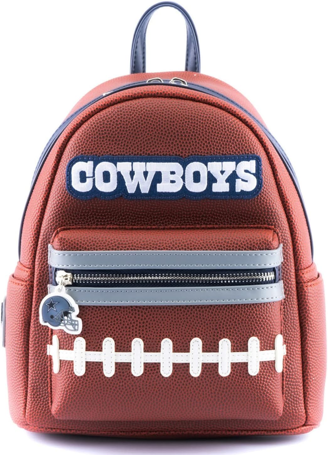 Loungefly NFL Dallas Cowboys Football Logo Mini Backpack-1