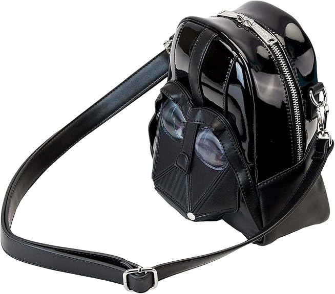 Loungefly Star Wars Darth Vader Figural Helmet Crossbody Bag-zoom-4