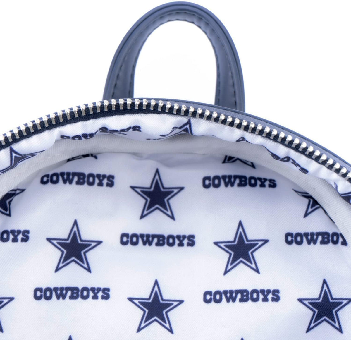 Loungefly NFL Dallas Cowboys Football Logo Mini Backpack-zoom-5