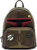 Loungefly Star Wars Boba Fett He's No Good to Me Dead Cosplay Mini Backpack