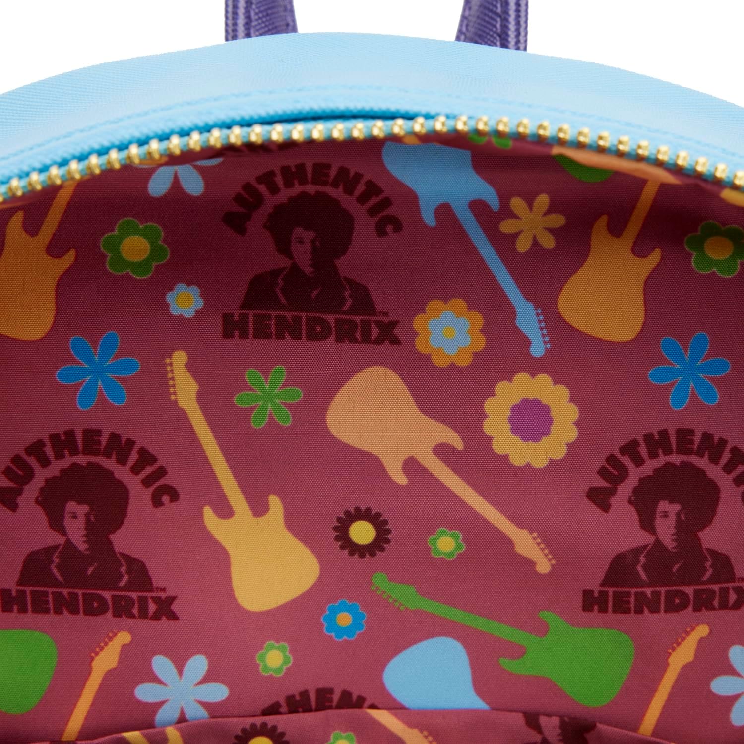 Loungefly Jimi Hendrix Psychedelic Landscape Mini Backpack-zoom-7