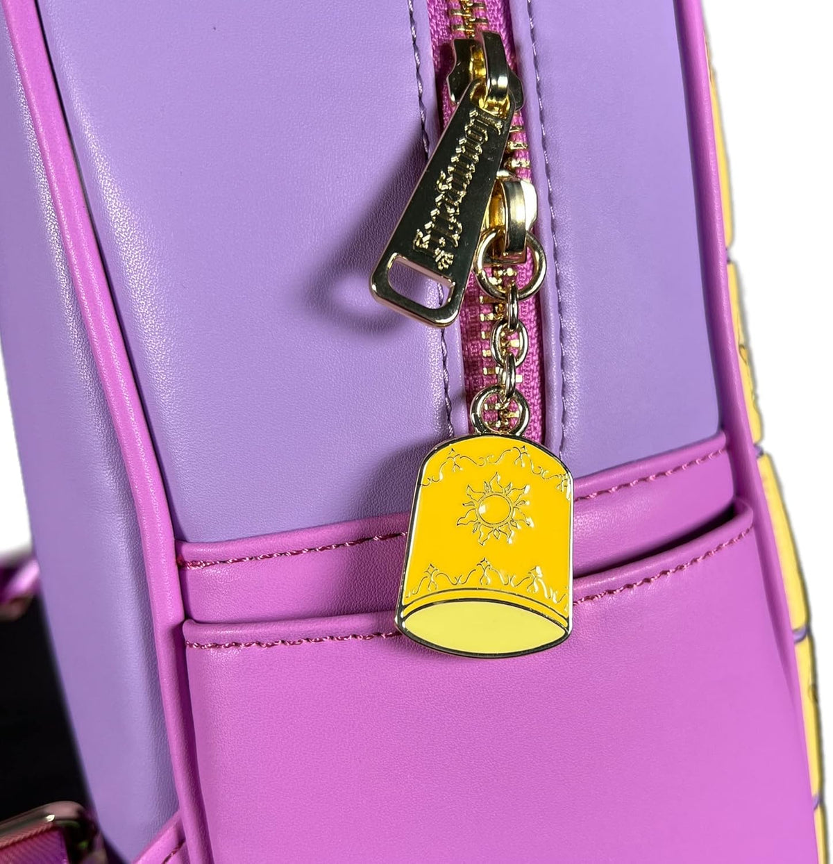Loungefly Exclusive Disney Rapunzel Tangled Stained Glass Mini Backpack-4