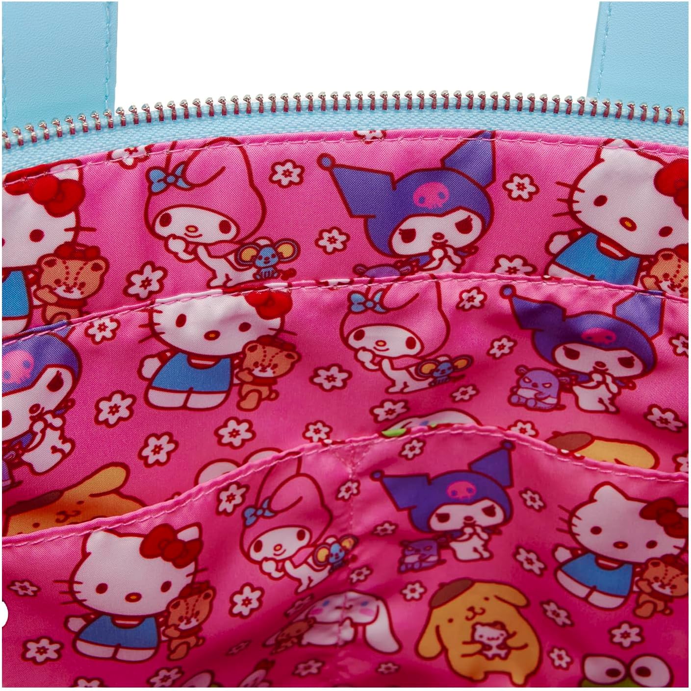 Loungefly Sanrio Cinnamoroll Sherpa Tote Bag with Coin Bag-zoom-10
