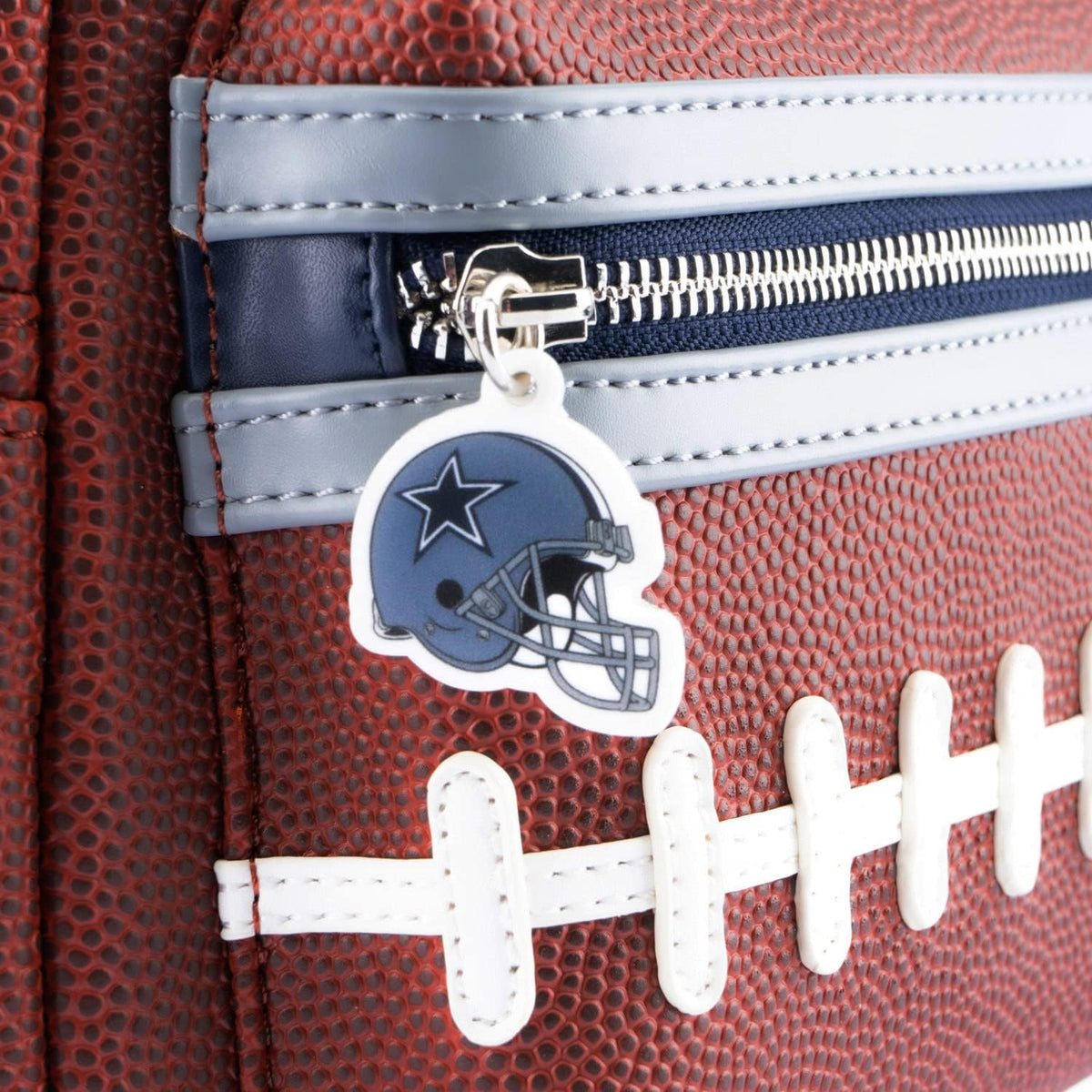 Loungefly NFL Dallas Cowboys Football Logo Mini Backpack-zoom-6
