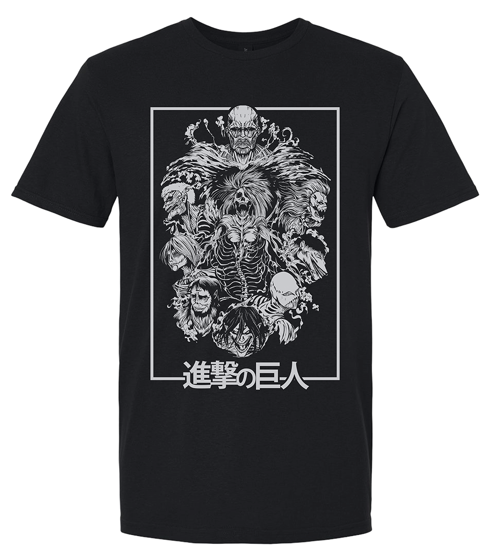 Attack on Titan Titan group T Shirt