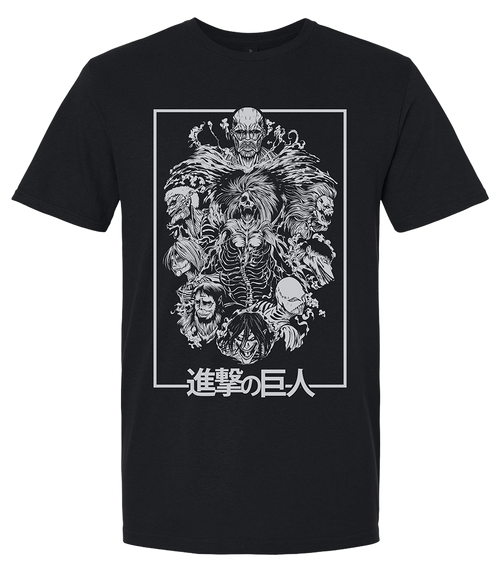 Attack on Titan Titan group T Shirt