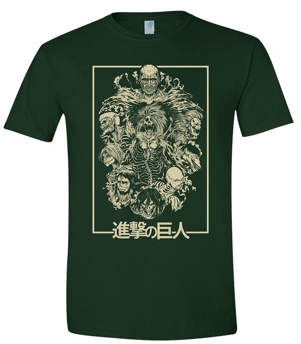 Attack on Titan Titan group T Shirt