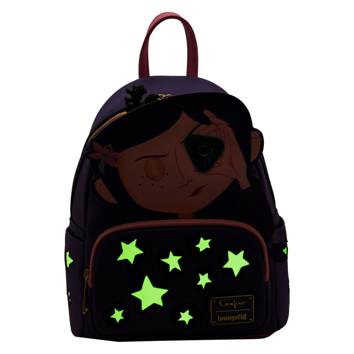 Loungefly Laika Coraline Stars Cosplay Mini Backpack-7