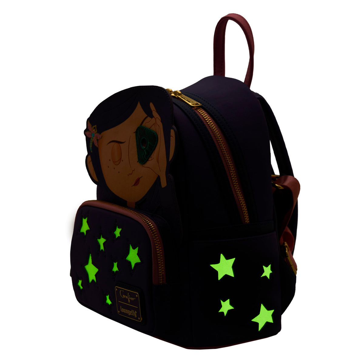 Loungefly Laika Coraline Stars Cosplay Mini Backpack-8