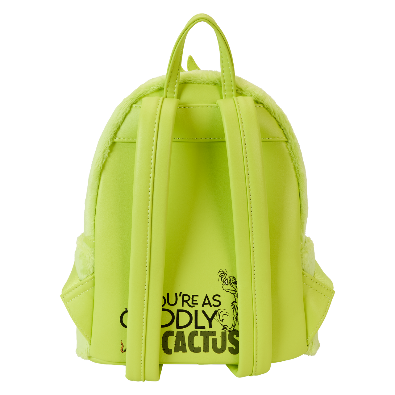 Loungefly Dr. Seuss' How The Grinch Stole Christmas! Plush Cosplay Light Up Mini Backpack