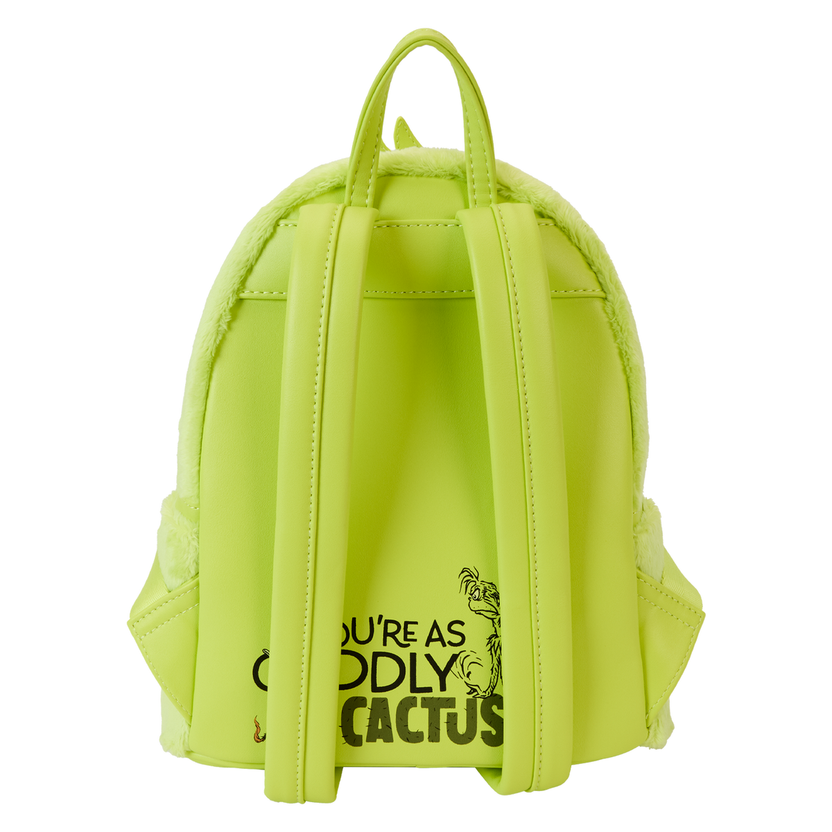 Loungefly Dr. Seuss' How The Grinch Stole Christmas! Plush Cosplay Light Up Mini Backpack-zoom-5