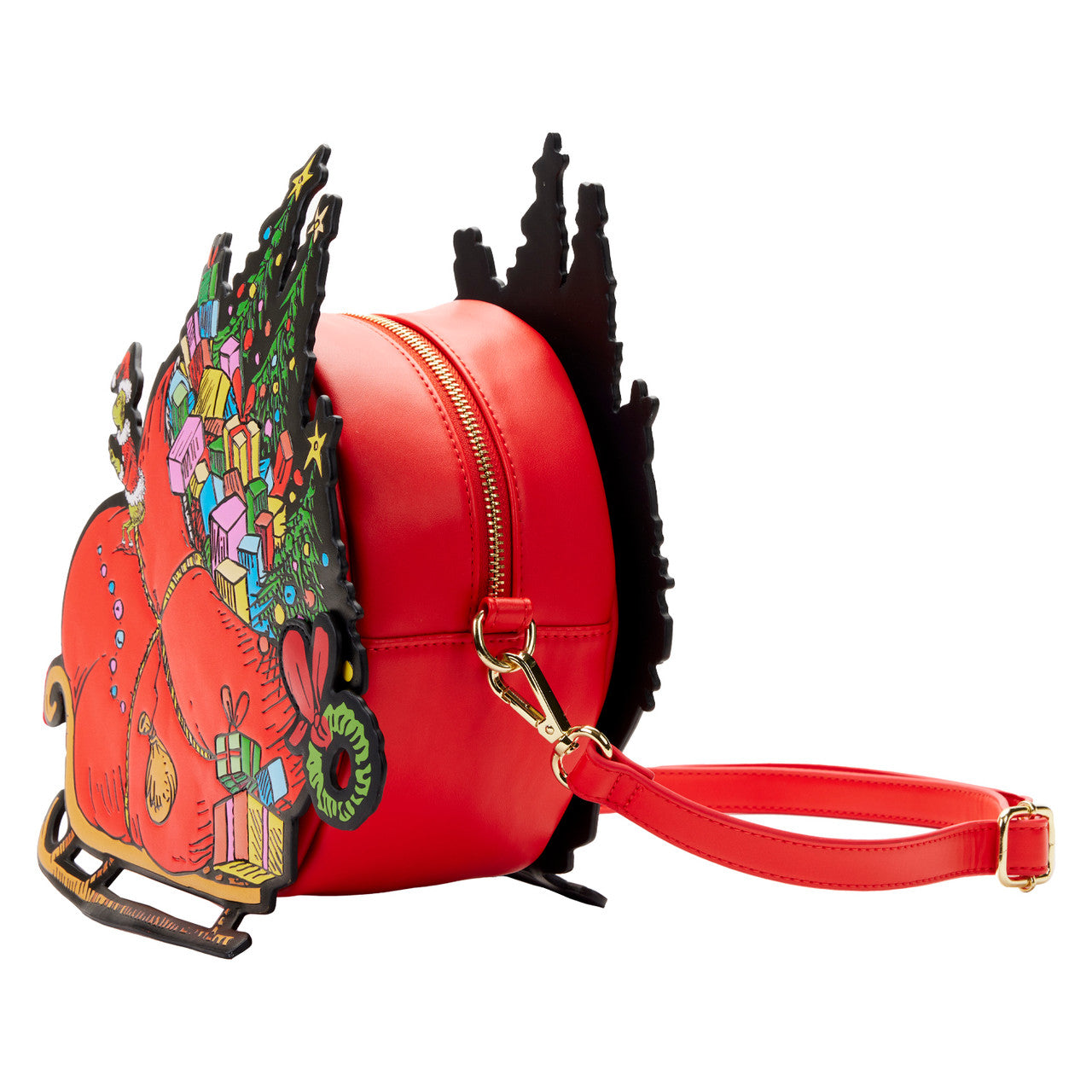 Loungefly Dr Seuss Grinch Sleigh Crossbody