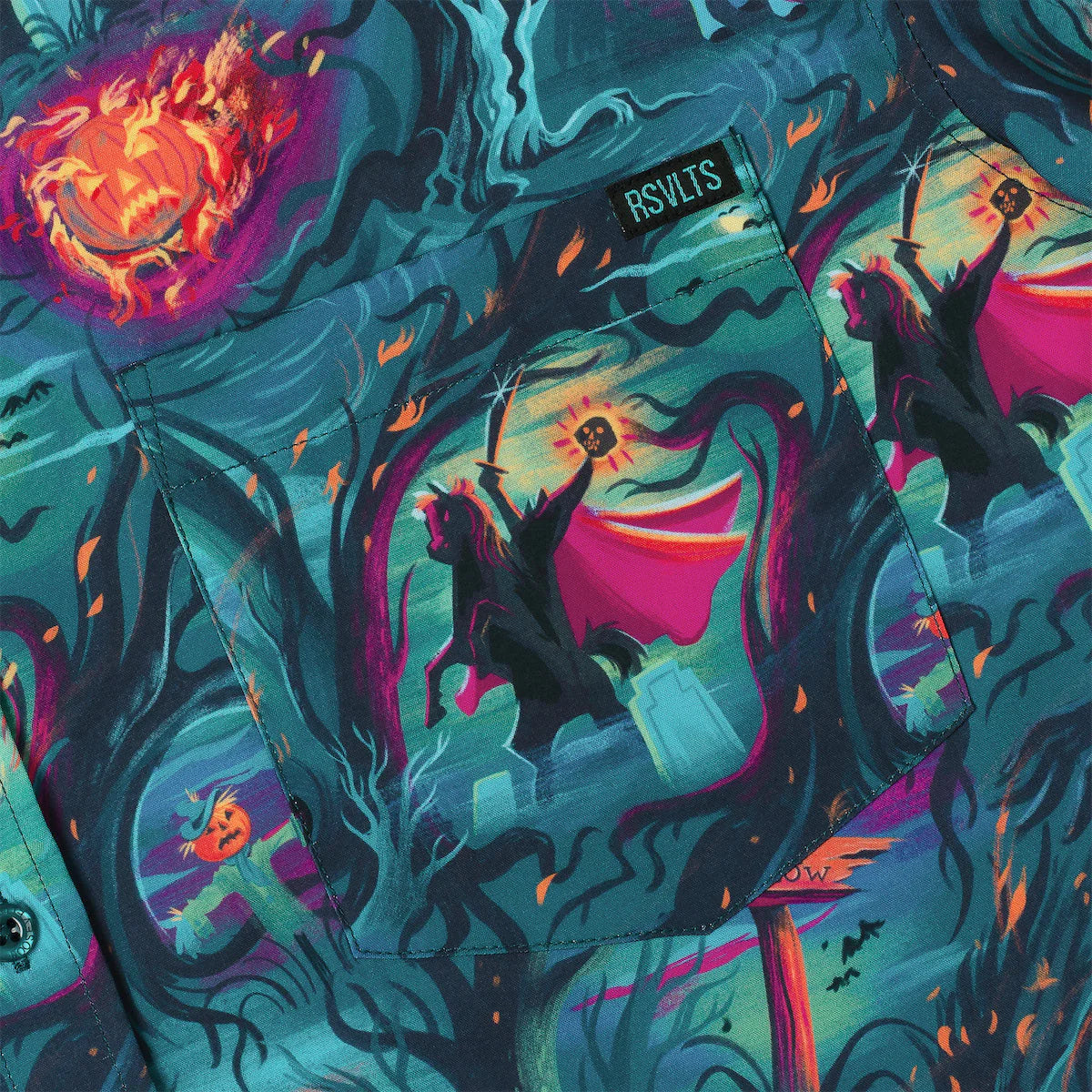 RSVLTS Disney "Headless Havoc" – KUNUFLEX Short Sleeve Shirt
