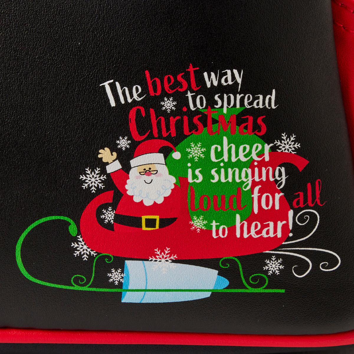 Loungefly Elf Clausometer Light Up Mini Backpack-6