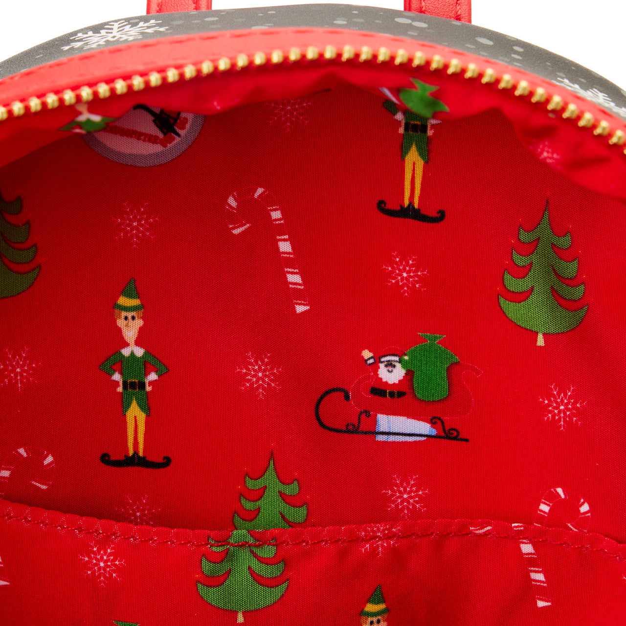 Loungefly Elf Clausometer Light Up Mini Backpack-7