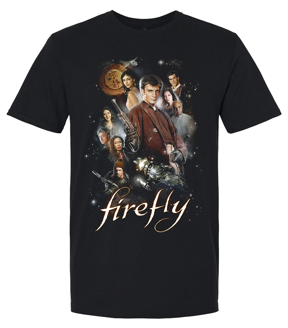 Firefly group poster T Shirt