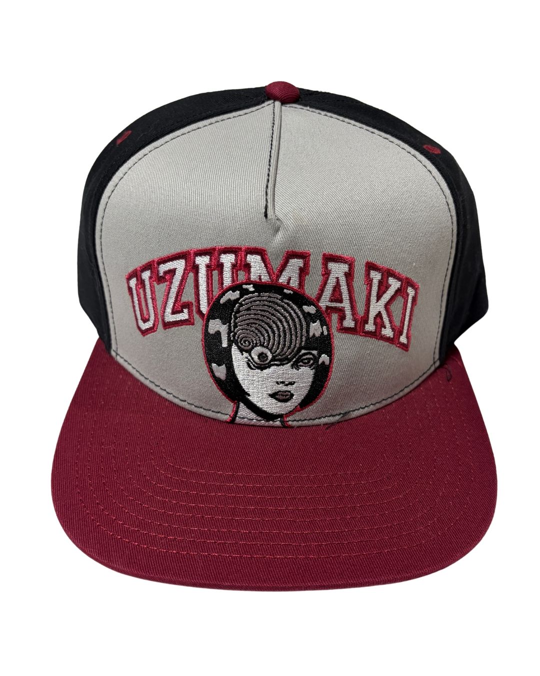 Junji Ito Uzumaki Spirals Horror Flat Bill Hat-zoom-1