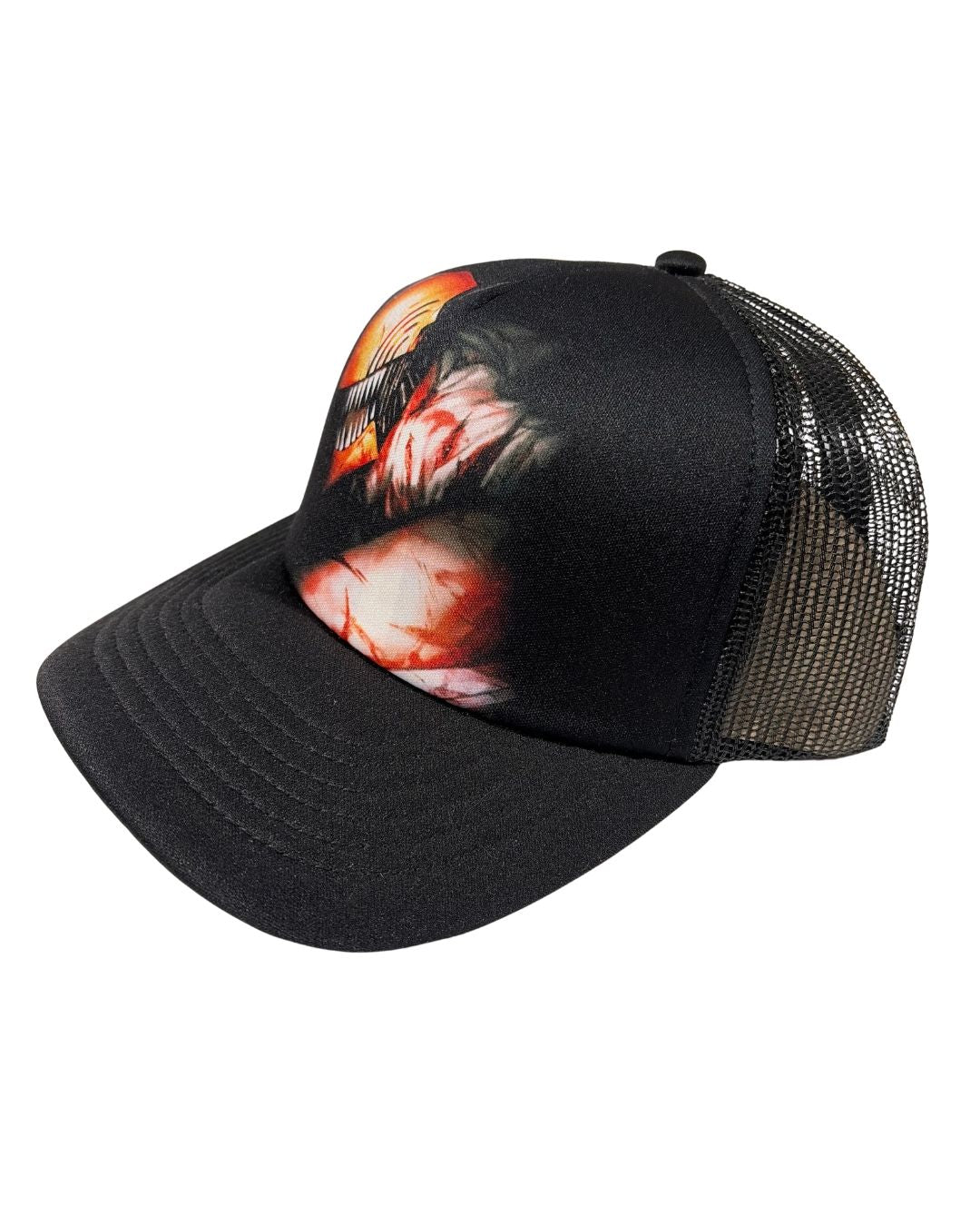 Chainsaw Man Anime Denji Mesh baseball Hat-2