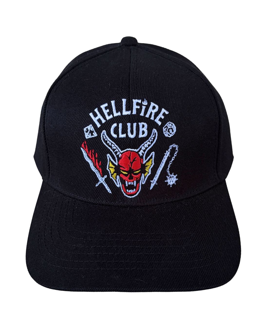 Stranger Things TV Series Hellfire Club Baseball Dad Hat-zoom-1