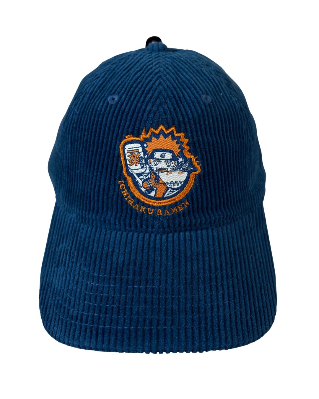 Naruto Anime Series Ichiraku Ramen Embroidered Corduroy Baseball Hat