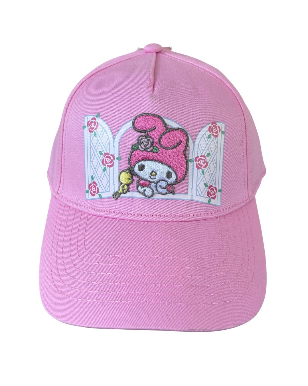 Sanrio Collection My Melody Embroidered Baseball Hat-1