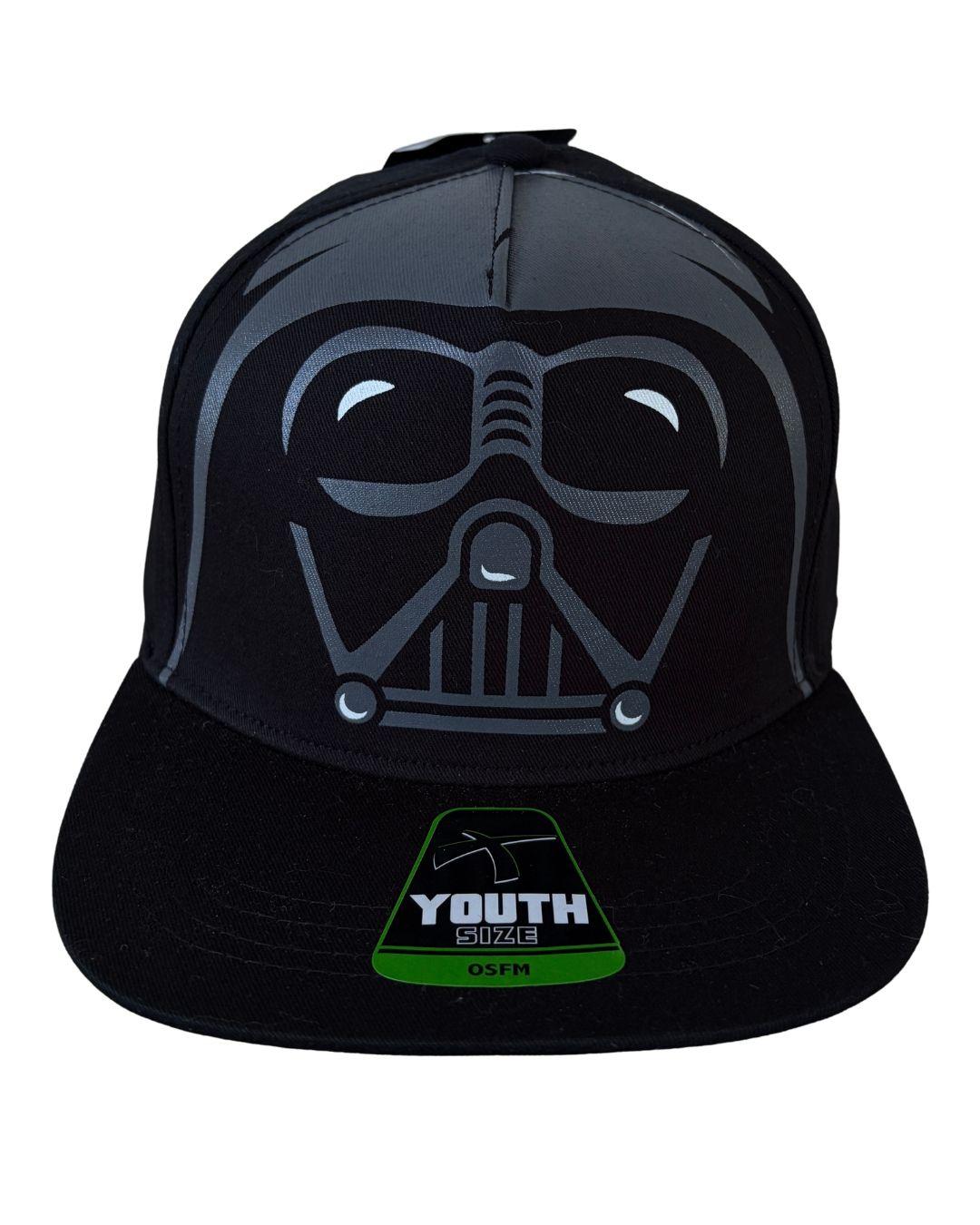Youth Kids Star Wars Movie Series Darth Vader Flat Bill Hat