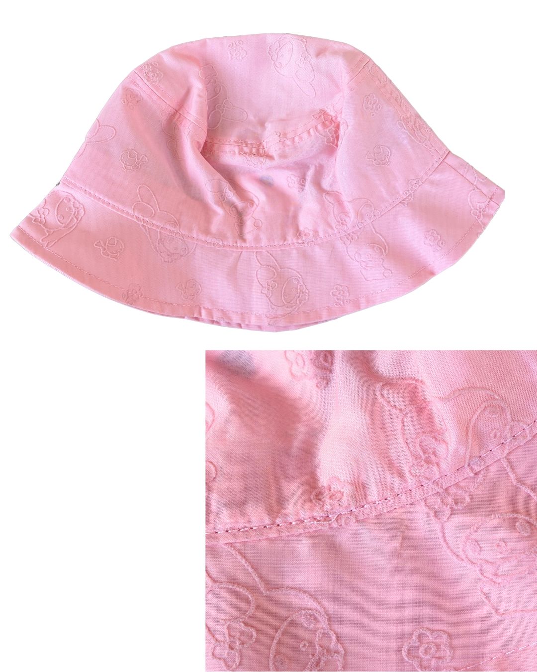Sanrio Collection My Melody Pink AOP Recycled Nylon Bucket Hat-zoom-1
