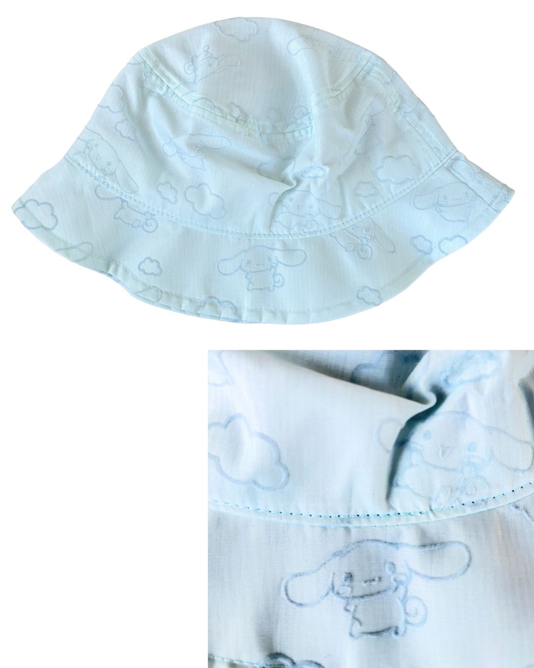 Sanrio Collection Cinnamon Roll AOP Recycled Nylon Bucket Hat-1