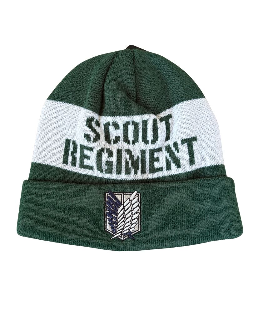 Attack on Titan Anime Series Scout Regiment Wings of Freedom Beanie