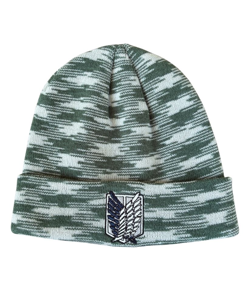 Attack on Titan Anime Series Scout Regiment Wings of Freedom Beanie
