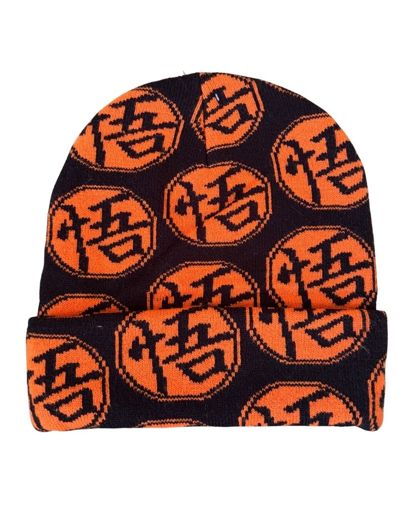 Dragon Ball Z Anime Series Goku Kanji Beanie Hat-1