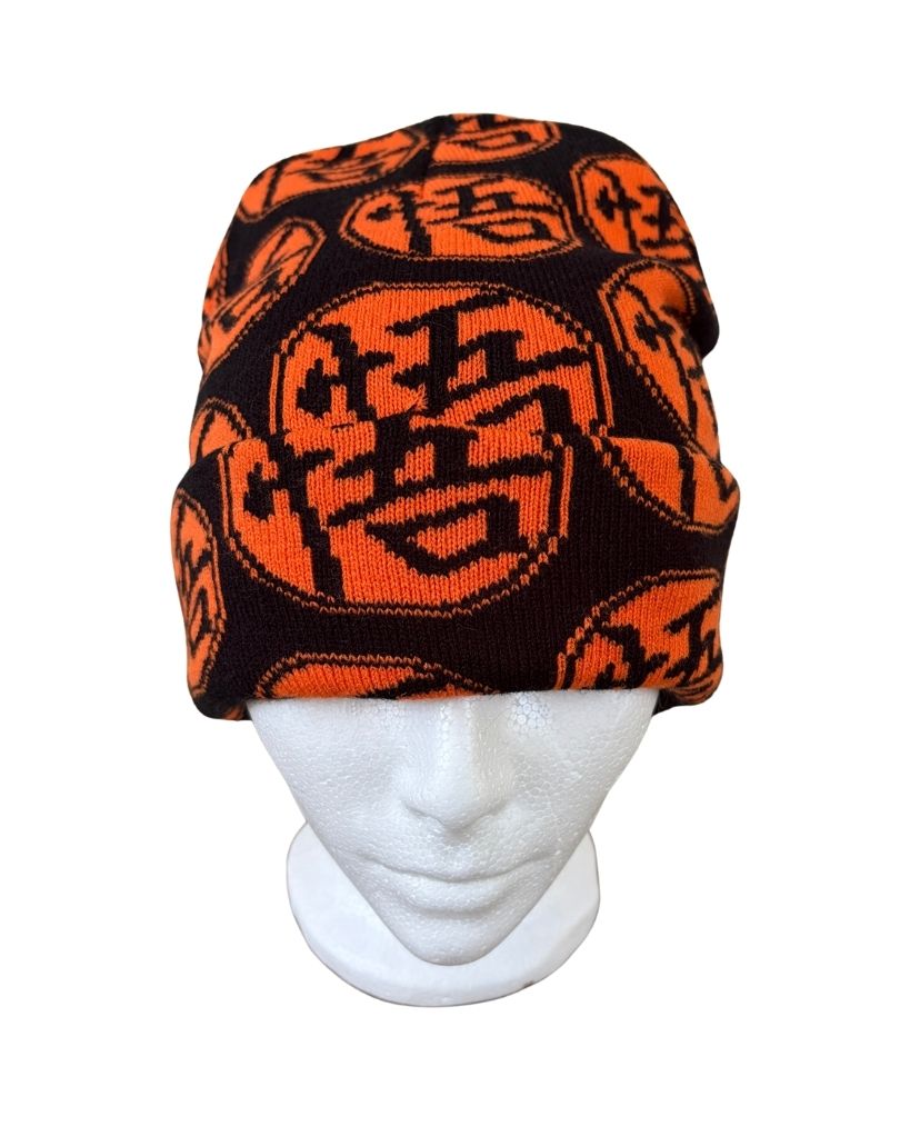 Dragon Ball Z Anime Series Goku Kanji Beanie Hat-2