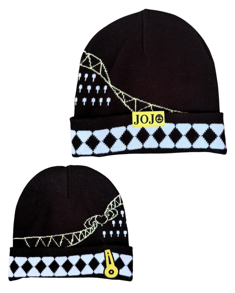 Jojo’s Bizarre Adventure Anime Series Part 5 Golden Wind Beanie Hat-zoom-2