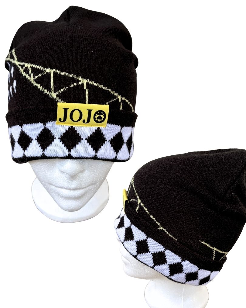 Jojo’s Bizarre Adventure Anime Series Part 5 Golden Wind Beanie Hat-zoom-3