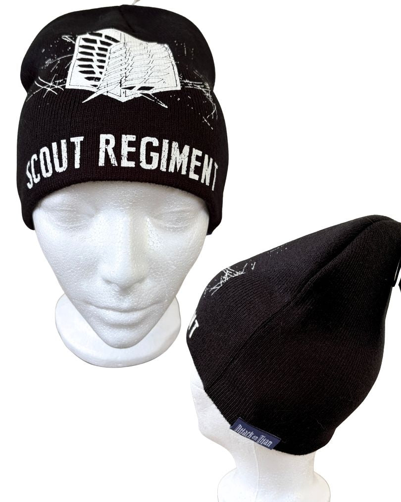 Attack on Titan Anime Series Scout Regiment Wing of Freedom Shorty / Fisherman Beanie-zoom-2